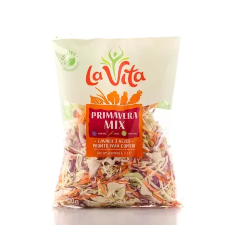 Feira Salada Primavera Mix La Vita 250g