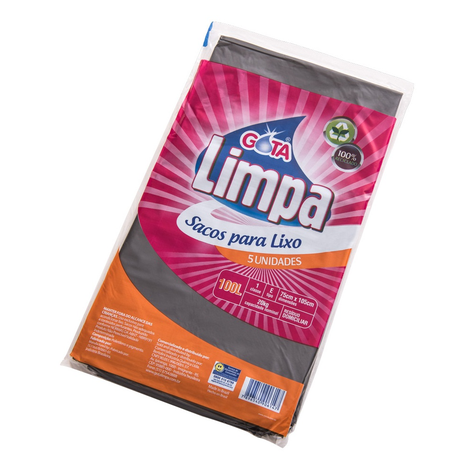 SACO LIXO GOTA LIMPA 5X100L UN