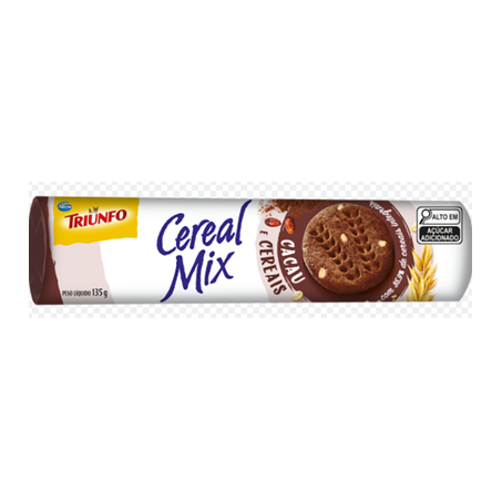 BISC.CEREAL MIX ARCOR 135G CACAU/CEREAIS