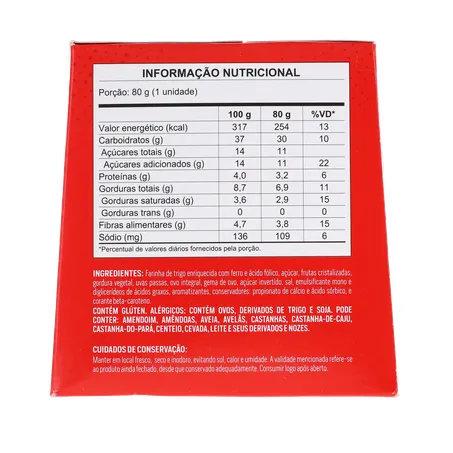 Panettone festtone mini frutas cx 80g 360-1