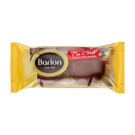 Biscoito Doce Barion Pão de Mel com Chocolate 23G