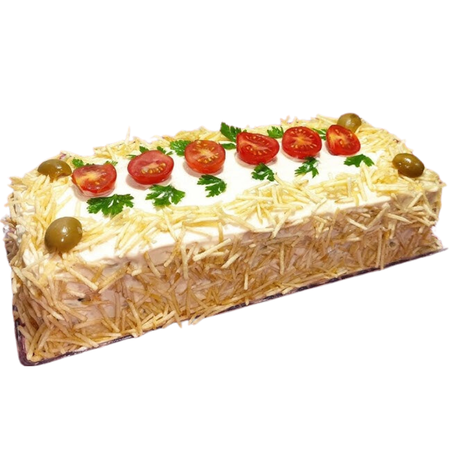Tf torta recheada salgada sabor legumes ao kg