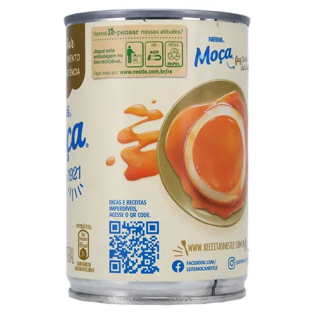 LEITE CONDENSADO MOCA 395G LATA 360-10