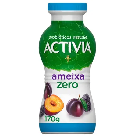 IOGURTE ACTIVIA TRIPLO ZERO AMEIXA 170G