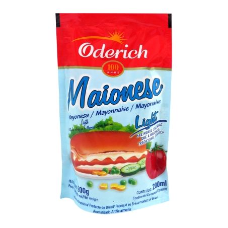 MAIONESE ODERICH 200G SACHE LIGHT