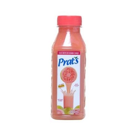 SUCO PRATS 330ML GOIABA/MACA