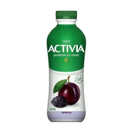 Leite ferm.danone activia ameixa 800 g