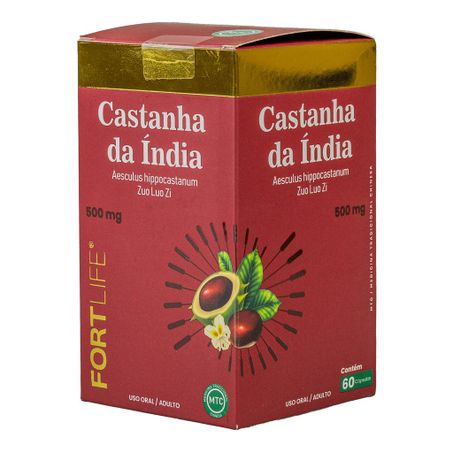 CASTANHA DA ÍNDIA 500MG 60 CAPSULAS