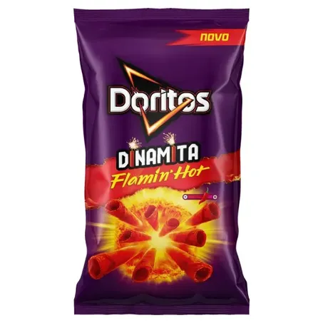 Salgadinho Doritos Dinamita Flamin Hot Pacote 60g 
 