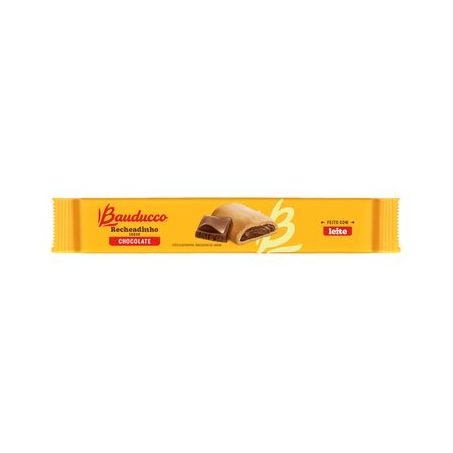 Biscoito Bauducco Recheadinho Chocolate Pacote 104g 