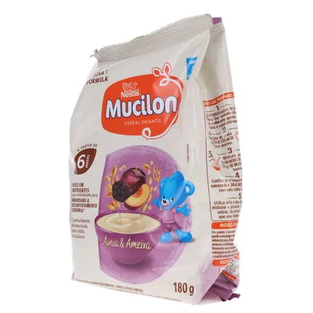 Cereal Matinal Mucilon Aveia E Ameixa 180G 360-4