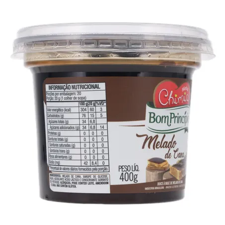 Melado de Cana Bom Princípio Pote 400gr 360-31