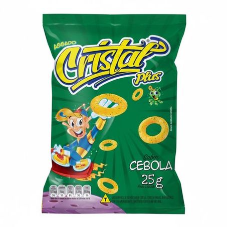 SALGADINHO CRISTAL CEBOLA 25G