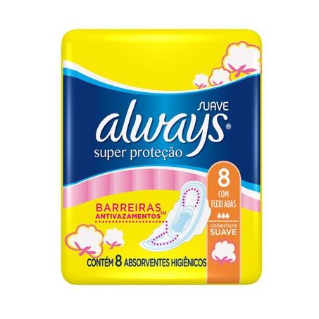 Abs always basico m suave c/abas c/8