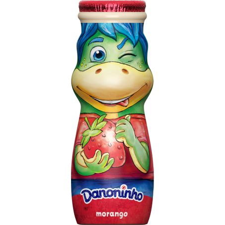 DANONE DANONINHO P/BEBER 100G MORANGO