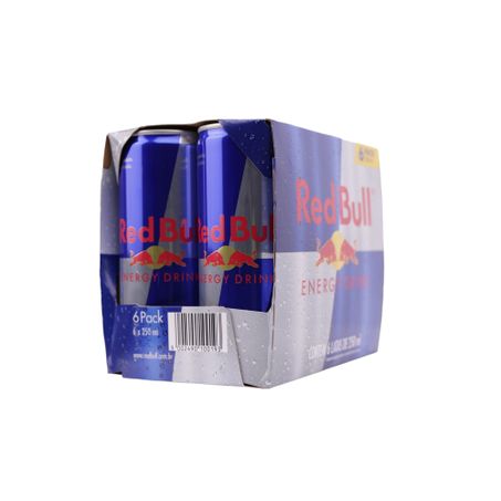 Energetico red bull trad 250ml 6un 360-20