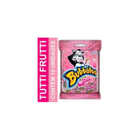 CHICLE BUBBALOO TUTTI-FRUTTI 50G C/10