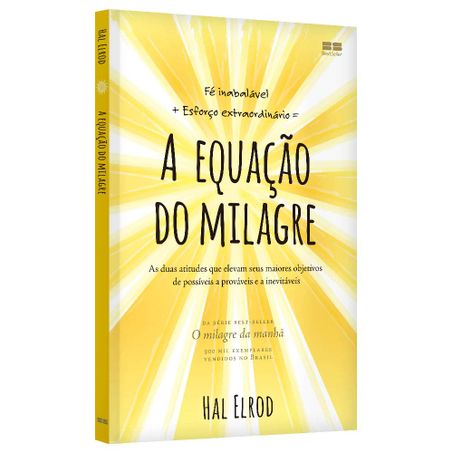 Livro - a equação do milagre