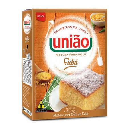 MISTURA P/BOLO UNIAO FUBA 450G