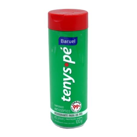 Talco pó canforado tenys pé baruel 100g