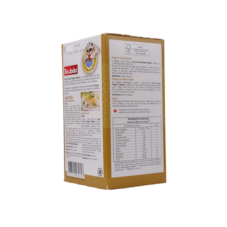 ARROZ TIO JOÃO INTEGRAL ORGÂNICO 1KG 360-39