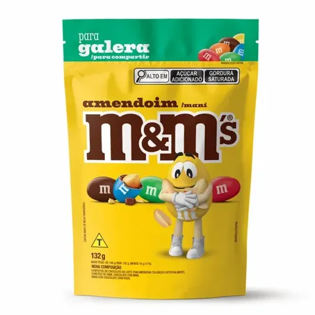 CHOC M E MS 132G AMENDOIM