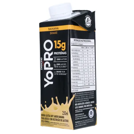 Bebida Lactea Danone Yopro 15 Banana 250ml 360-4