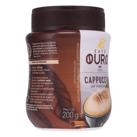 Café ouro cappuccino 200g 360-31