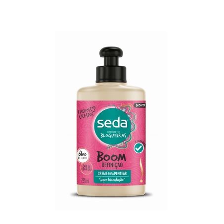 Creme pentear seda boom definição 295ml