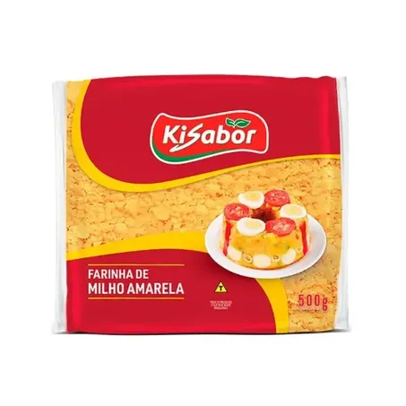 Farinha de Milho Amarela Kisabor 500g