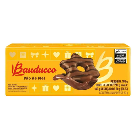 PAO DE MEL BAUDUCCO 180G