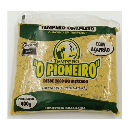 Tempero Pioneiro Com Açafrão 400g