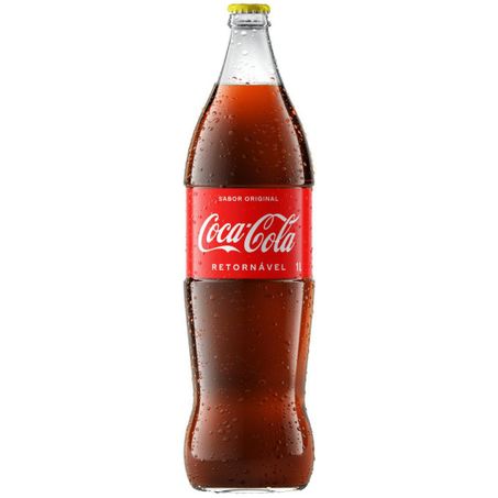 Refrigerante ls coca cola vidro 1l(retornável)