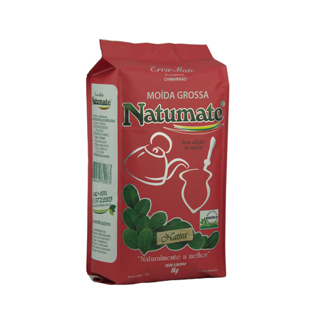 Erva mate natumate moída grossa 1kg