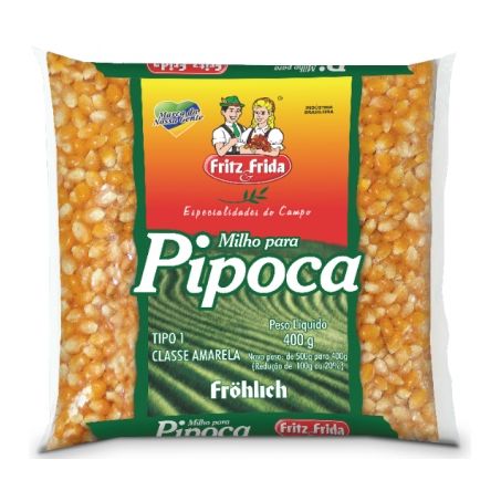 Pipoca Nacional Fritz Frida 400G