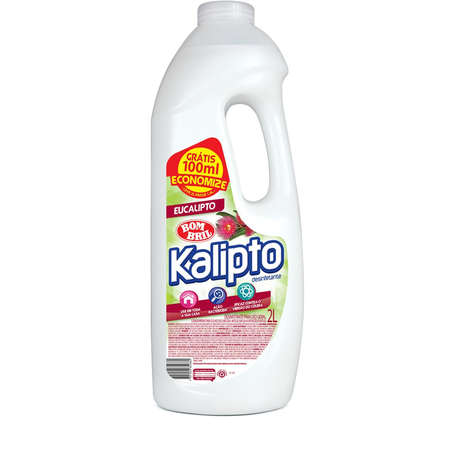 Desinfetante Kalipto Leve 2 Litros, Pague 1,9 Litro - Eucalipto