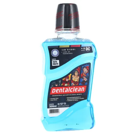 Antisséptico Bucal Dentalclean Liga Da Justiça 300ML 360-35