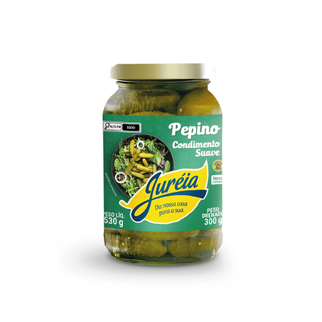 Conserva pepino jureia suave 300g