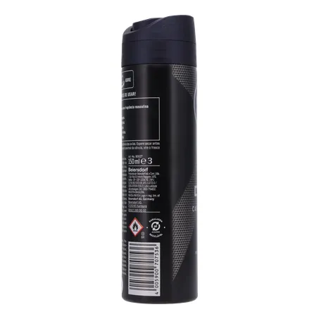 DESOD.NIVEA AERO 150ML DEEP CARVAO ATIVO MASC 360-25
