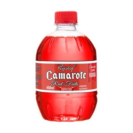 Coquetel alcoolico rayslof camarote red fruits 450ml