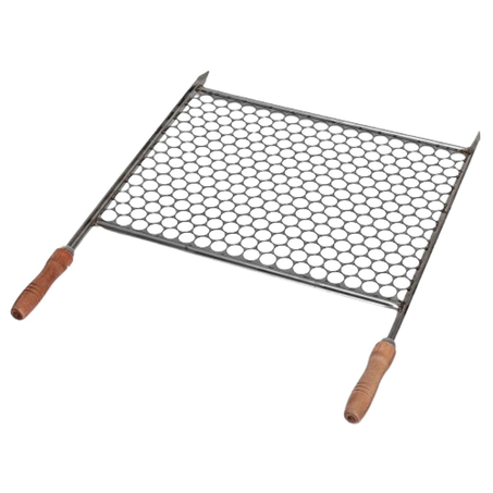 Grelha Utimil Tam. 38cmx48cm - Inox - Moeda - Ref. CR559