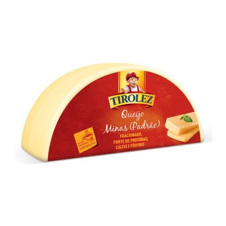 Queijo minas padrao tirolez 500gr