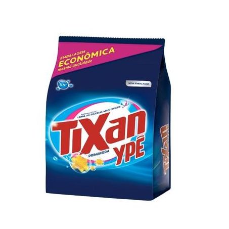 Lava Roupas Ypê Tixan Em Pó Primavera Sachê 400g 
 