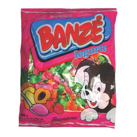 Bala boavistense 500g banze iogurte