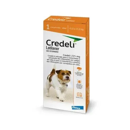 Credeli 225mg 5,5 a 11kg