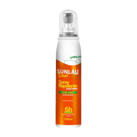 REPELENTE PROFISSIONAL 6HRS DE PROTEÇÃO 100ML HENLAU SPRAY