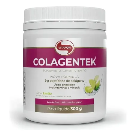 COLAGENTEK SABOR LIMAO 300G