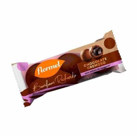 Bombom flormel chocolate recheado sem açúcar 37.5g