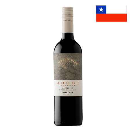 V ADOBE ORGANICO CARMENERE 750M