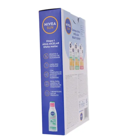 Kit nivea protetor solar fps60 50ml + água micelar 200ml 360-11